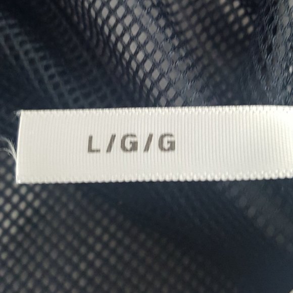 Women's Michael Kors Navy Blue Full Zip Rain Jacket Lined Size L - Picture 11 of 15